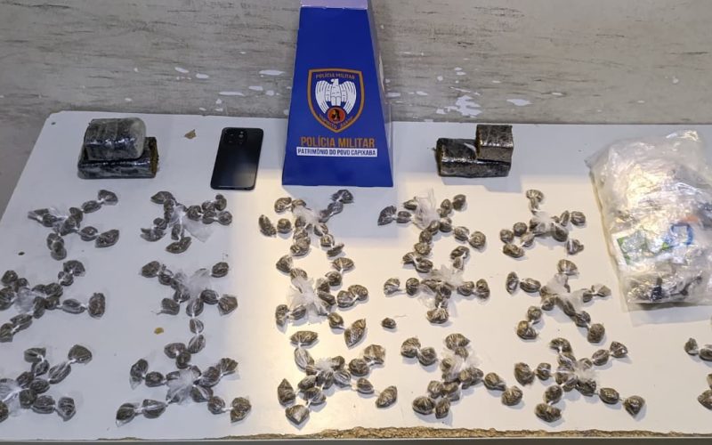 policia-militar-recupera-veiculo,-cumpre-mandados-e-apreende-grande-quantidade-de-drogas-em-guarapari