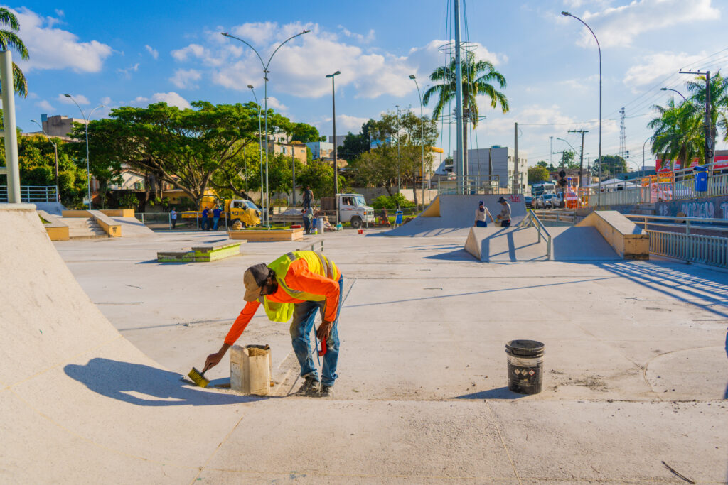 pista-de-skate-da-linha-verde-recebe-servicos-de-manutencao-para-garantir-mais-seguranca-aos-praticantes