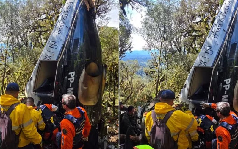 corpos-de-vitimas-de-queda-de-helicoptero-em-sc-sao-liberados